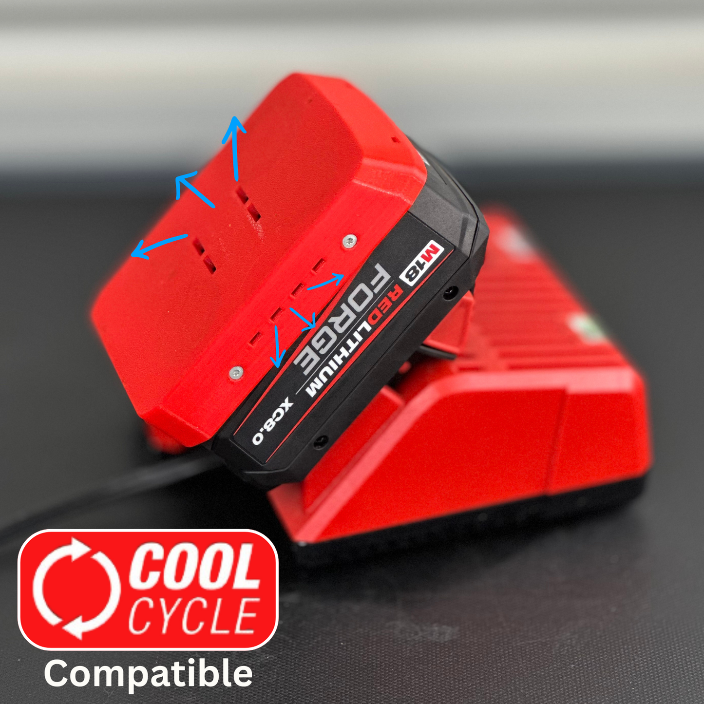 MAG-BOOT Magnetic Battery Cover - Milwaukee M18 FORGE XC8.0