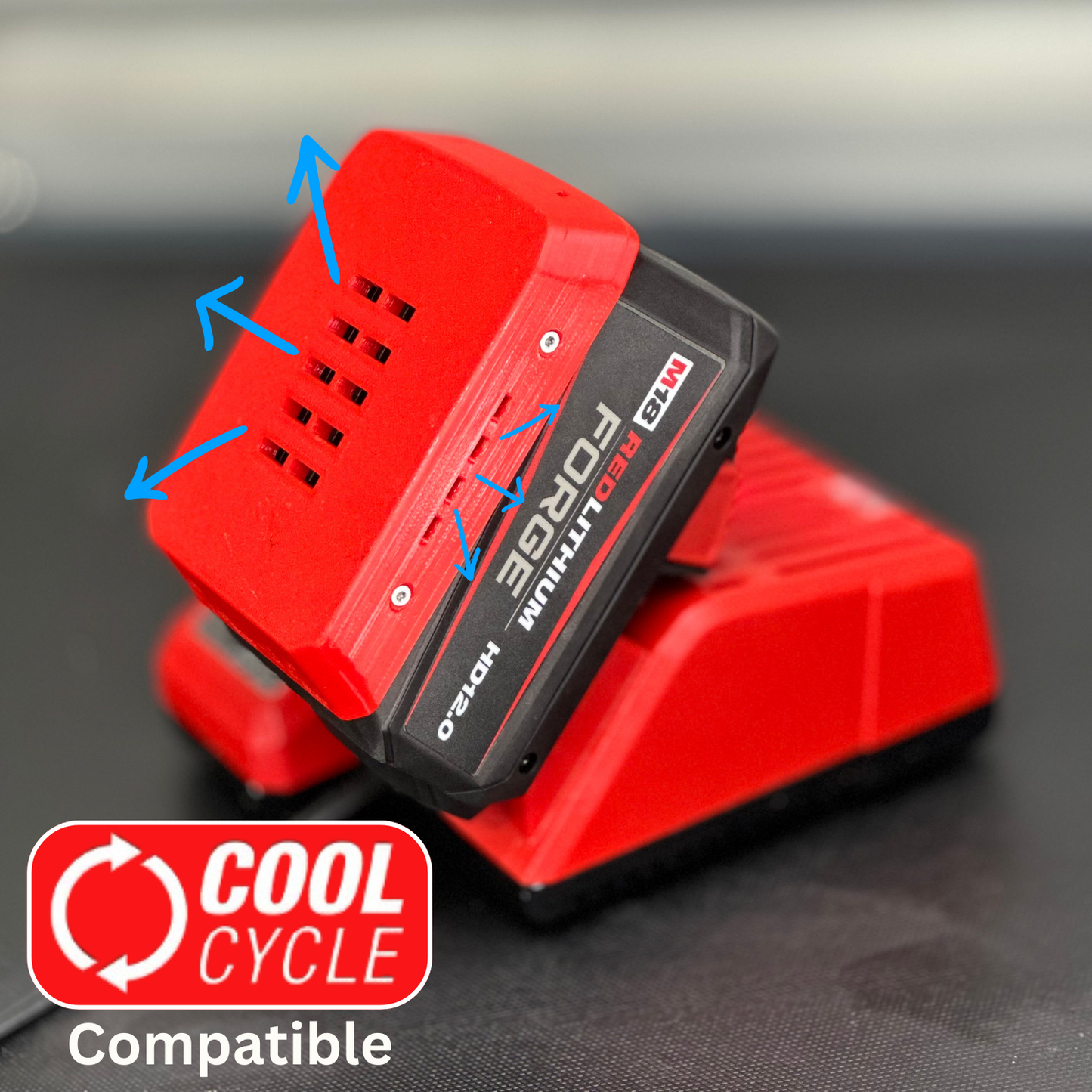 MAG-BOOT Magnetic Battery Cover - Milwaukee M18 FORGE HD12.0