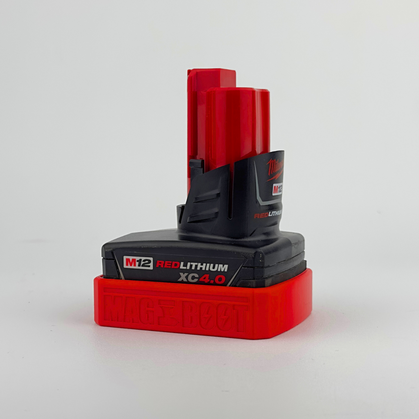 MAG-BOOT Magnetic Battery Cover - Milwaukee M12 XC3.0/4.0/6.0