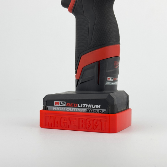 MAG-BOOT Magnetic Battery Cover - Milwaukee M12 High Output XC5.0