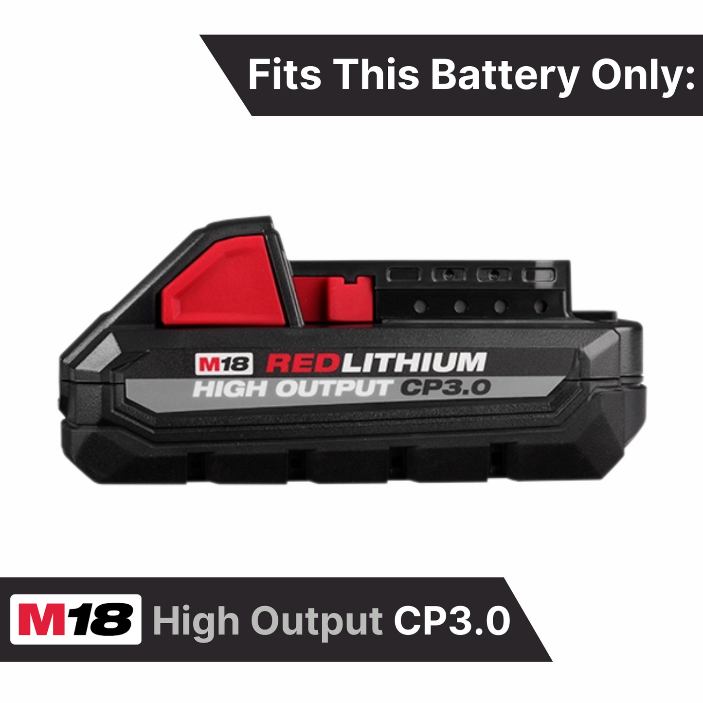 MAG-BOOT Magnetic Battery Cover - Milwaukee M18 High Output CP3.0