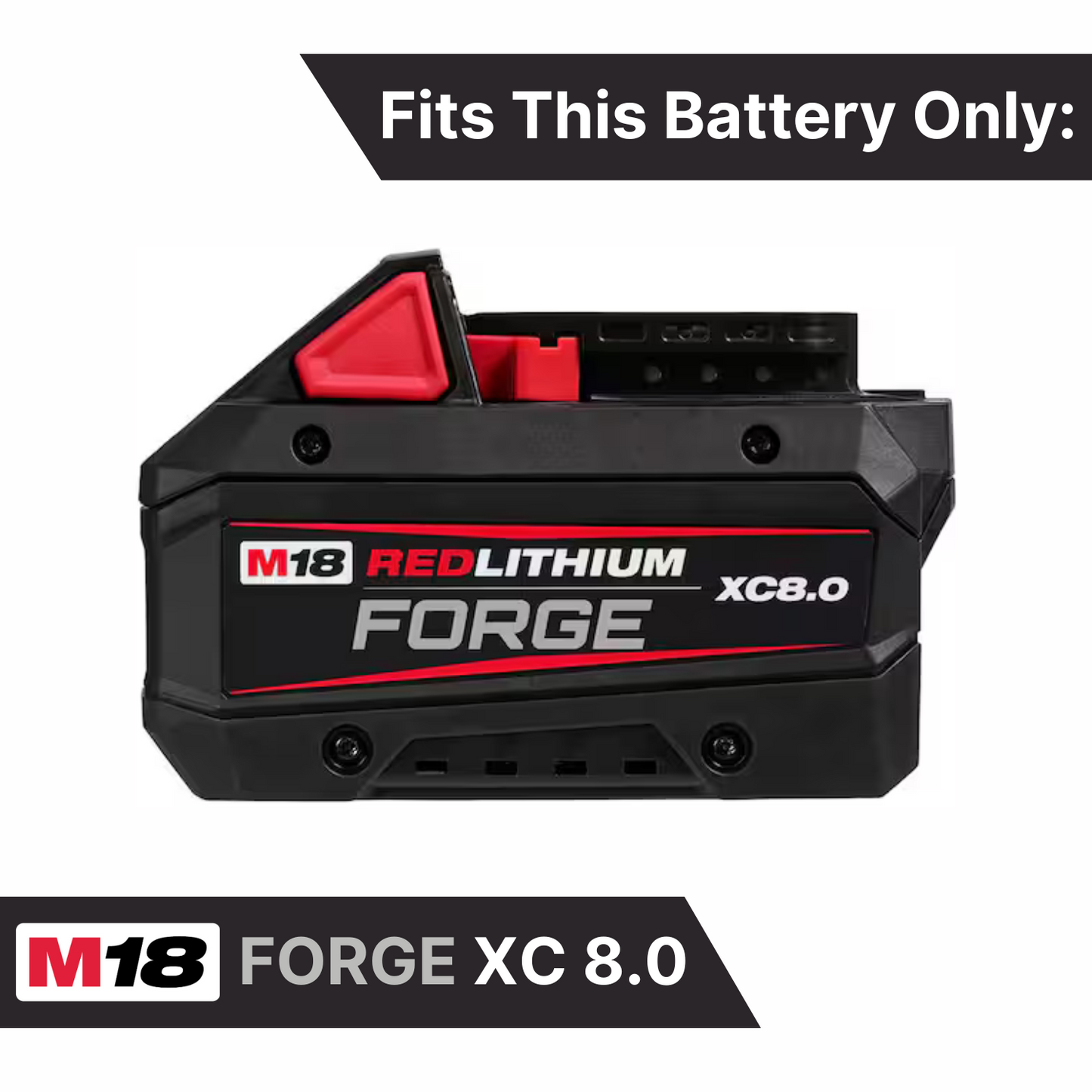 MAG-BOOT Magnetic Battery Cover - Milwaukee M18 FORGE XC8.0