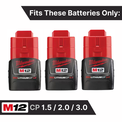 MAG-BOOT Magnetic Battery Cover - Milwaukee M12 CP1.5/2.0/3.0