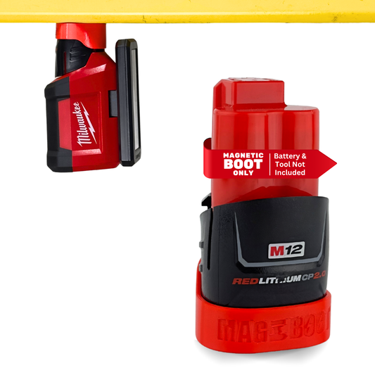 MAG-BOOT Magnetic Battery Cover - Milwaukee M12 CP1.5/2.0/3.0