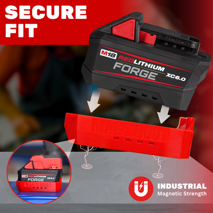 MAG-BOOT Magnetic Battery Cover - Milwaukee M18 FORGE XC6.0