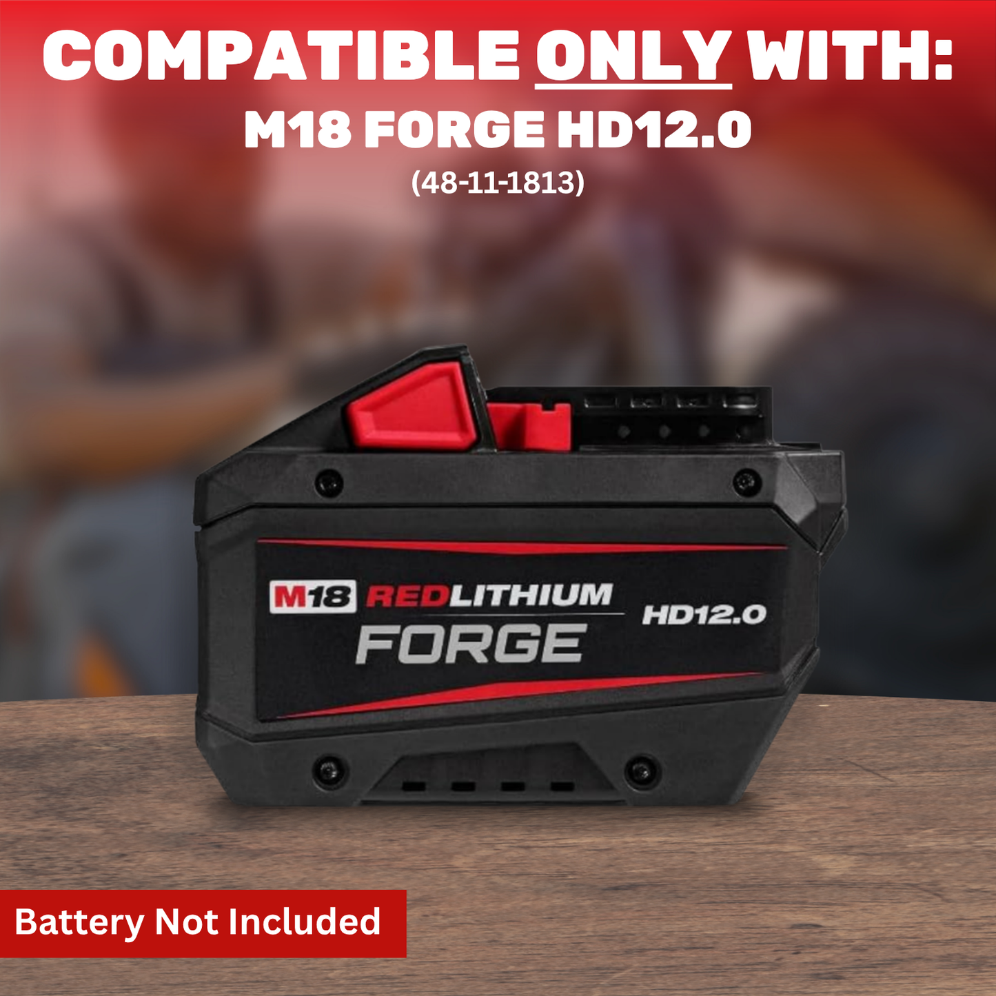 MAG-BOOT Magnetic Battery Cover - Milwaukee M18 FORGE HD12.0