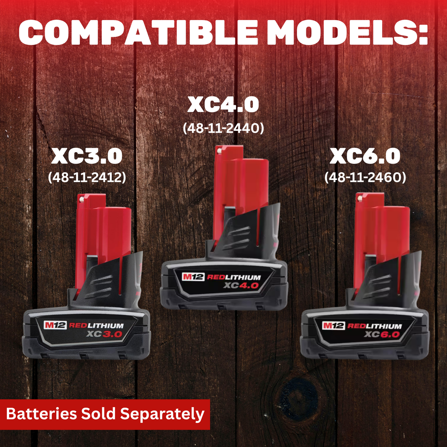 MAG-BOOT Magnetic Battery Cover - Milwaukee M12 XC3.0/4.0/6.0