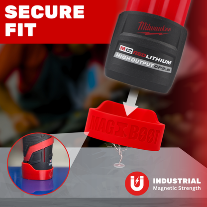 MAG-BOOT Magnetic Battery Cover - Milwaukee M12 High Output CP2.5