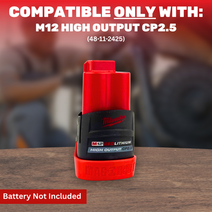 MAG-BOOT Magnetic Battery Cover - Milwaukee M12 High Output CP2.5