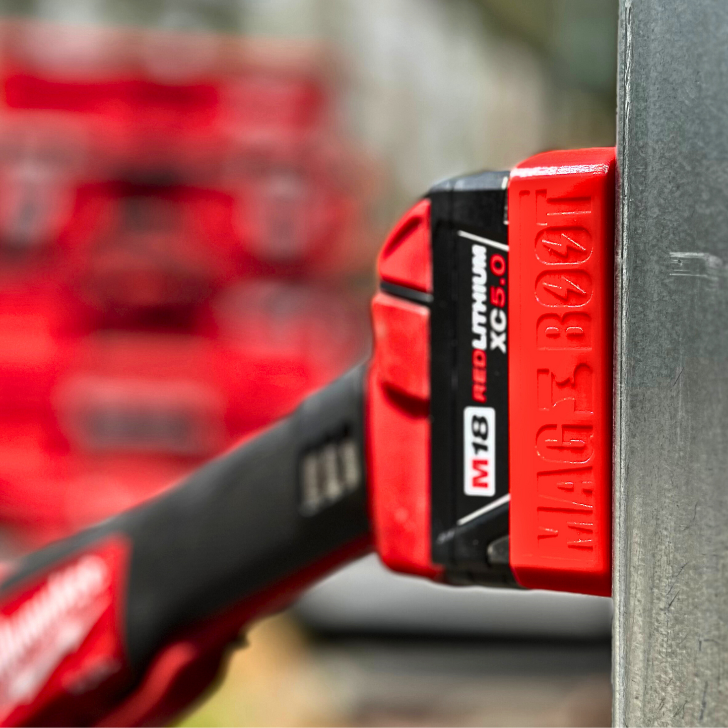 MAG-BOOT Magnetic Battery Cover - Milwaukee M18 XC3.0/4.0/5.0/6.0