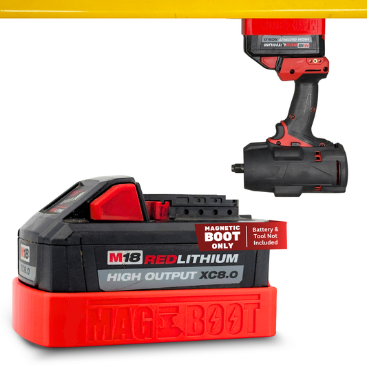 MAG-BOOT Magnetic Battery Cover - Milwaukee M18 High Output XC6.0/8.0