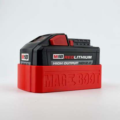 MAG-BOOT Magnetic Battery Cover - Milwaukee M18 High Output HD12.0