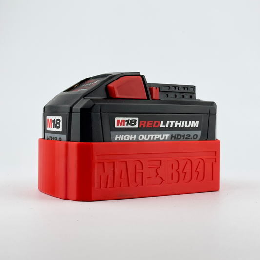 MAG-BOOT Magnetic Battery Cover - Milwaukee M18 High Output HD12.0