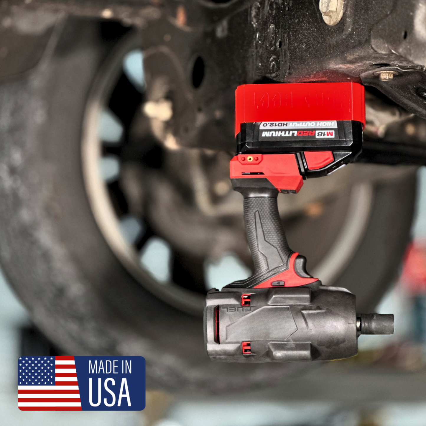 MAG-BOOT Magnetic Battery Cover - Milwaukee M18 High Output HD12.0